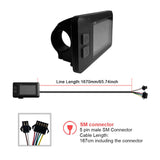 Maxbell Electric Bicycle LCD Display Panel USB Port DC 36V/48V for Electric Bicycle