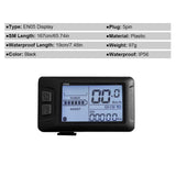 Maxbell Electric Bicycle LCD Display Panel USB Port DC 36V/48V for Electric Bicycle