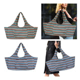 Maxbell Large Size Yoga Pilates Mat Bag with Side Pocket Duffle Bag for Fun Office Warm Decor