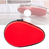 Maxbell Multifunction Table Tennis Racket Case Reusable Durable for Outdoor Training Red