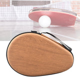 Maxbell Multifunction Table Tennis Racket Case Reusable Durable for Outdoor Training Brown