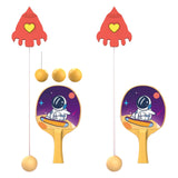 Maxbell Children Table Tennis Trainer Set Door Frame Portable Equipment Accessories 1 Paddle 1pcs Ball