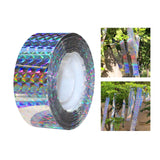 Maxbell Bird Scare Tape Ribbon Reflective Keep Birds Away for Goose Pigeon 50m