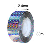 Maxbell Bird Scare Tape Ribbon Reflective Keep Birds Away for Goose Pigeon 80m
