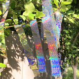 Maxbell Bird Scare Tape Ribbon Reflective Keep Birds Away for Goose Pigeon 80m
