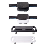 Maxbell Ab Roller Wheel 4 Wheel Core Workout Training Nonslip Ab Training Indoor Black