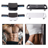 Maxbell Ab Roller Wheel 4 Wheel Core Workout Training Nonslip Ab Training Indoor Black