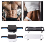 Maxbell Ab Roller Wheel 4 Wheel Core Workout Training Nonslip Ab Training Indoor Black