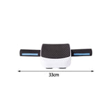 Maxbell Ab Roller Wheel 4 Wheel Core Workout Training Nonslip Ab Training Indoor White