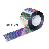 Maxbell Bird Scare Tape Stop Birds from Hitting Windows for Garden Outdoor 4.8cmx80m