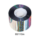 Maxbell Bird Scare Tape Stop Birds from Hitting Windows for Garden Outdoor 4.8cmx80m