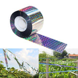 Maxbell Bird Scare Tape Stop Birds from Hitting Windows for Garden Outdoor 4.8cmx110m