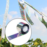 Maxbell Bird Scare Tape Stop Birds from Hitting Windows for Garden Outdoor 4.8cmx110m