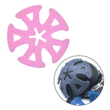 Maxbell Breathable Helmet Pad Reusable Flexible Helmets Padding for Electric Vehicle Pink