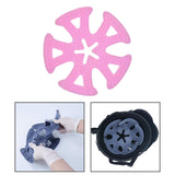 Maxbell Breathable Helmet Pad Reusable Flexible Helmets Padding for Electric Vehicle Pink