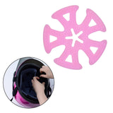 Maxbell Breathable Helmet Pad Reusable Flexible Helmets Padding for Electric Vehicle Pink