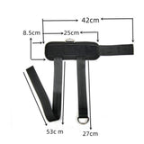 Maxbell Adjustable Dumbbell Ankle Strap Dumbbell Attachment for Weight Lifting
