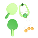 Maxbell Indoor Hanging Table Tennis Self Training Hand Eye Coordination with Hanger Green