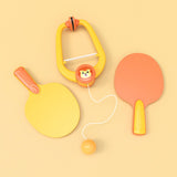 Maxbell Indoor Hanging Table Tennis Self Training Hand Eye Coordination with Hanger Orange