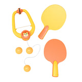 Maxbell Indoor Hanging Table Tennis Self Training Hand Eye Coordination with Hanger Orange