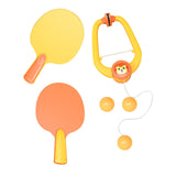 Maxbell Indoor Hanging Table Tennis Self Training Hand Eye Coordination with Hanger Orange