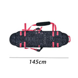 Maxbell Snowboard Sleeve Cover Case Skiing Equipment Handbag Carry Ski Storage Bag Red 145cm