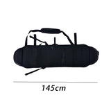 Maxbell Snowboard Sleeve Cover Case Skiing Equipment Handbag Carry Ski Storage Bag Black 145cm