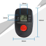 Maxbell Monitor Speedometer for Stationary Bikes Waterproof for Cycling Counter Speedometer