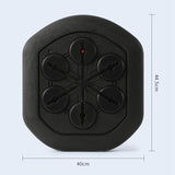 Maxbell Music Boxing Wall Target Wall Mounted Punching Pad Reaction Target Dual Bluetooth