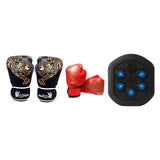 Maxbell Music Boxing Wall Target Wall Mounted Punching Pad Reaction Target Dual Bluetooth