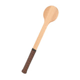 Maxbell Wooden Tennis Pointer Spoon Wooden Spoon 55x12cm for Training Beginner black orange