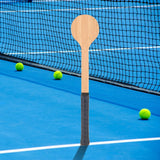 Maxbell Wooden Tennis Pointer Spoon Wooden Spoon 55x12cm for Training Beginner black blue