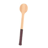 Maxbell Wooden Tennis Pointer Spoon Wooden Spoon 55x12cm for Training Beginner black pink