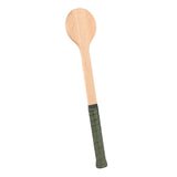 Maxbell Wooden Tennis Pointer Spoon Wooden Spoon 55x12cm for Training Beginner black green