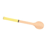 Maxbell Wooden Tennis Pointer Spoon Wooden Spoon 55x12cm for Training Beginner yellow