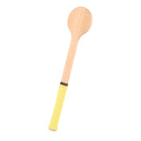 Maxbell Wooden Tennis Pointer Spoon Wooden Spoon 55x12cm for Training Beginner yellow