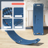 Maxbell Multifunctional Balance Board Rocking Games for Workout Training Accessory blue