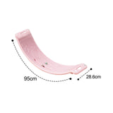 Maxbell Multifunctional Balance Board Rocking Games for Workout Training Accessory pink