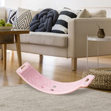 Maxbell Multifunctional Balance Board Rocking Games for Workout Training Accessory pink