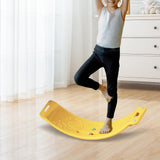 Maxbell Multifunctional Balance Board Rocking Games for Workout Training Accessory yellow