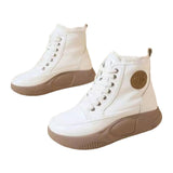 Maxbell Womens Snow Boots Short Boots Comfortable Ankle Booties Fashion Winter Beige 35