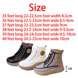 Maxbell Womens Snow Boots Short Boots Comfortable Ankle Booties Fashion Winter Beige 36