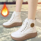 Maxbell Womens Snow Boots Short Boots Comfortable Ankle Booties Fashion Winter Beige 39