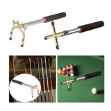 Maxbell Billiards Cue Stick Bridge with Removable Bridge Head Pool Bridge Stick High Head