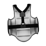 Maxbell Karate Chest Guard Sanda Women Men Kids Kickboxing Taekwondo Protector Vest Black S