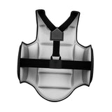 Maxbell Karate Chest Guard Sanda Women Men Kids Kickboxing Taekwondo Protector Vest Black S