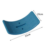 Maxbell Multifunctional Wobble Balance Board for Kids for Children Exercise Fitness Deep Blue