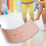 Maxbell Multifunctional Wobble Balance Board for Kids for Children Exercise Fitness Pink