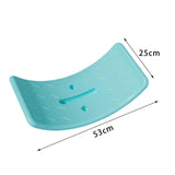 Maxbell Multifunctional Wobble Balance Board for Kids for Children Exercise Fitness Light Green