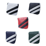 Maxbell PU Golf Club Headcover Training Equipment Golf Mallet Putter Head Cover White